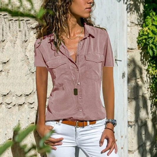 Florence - Blouse streetwear à manches courtes